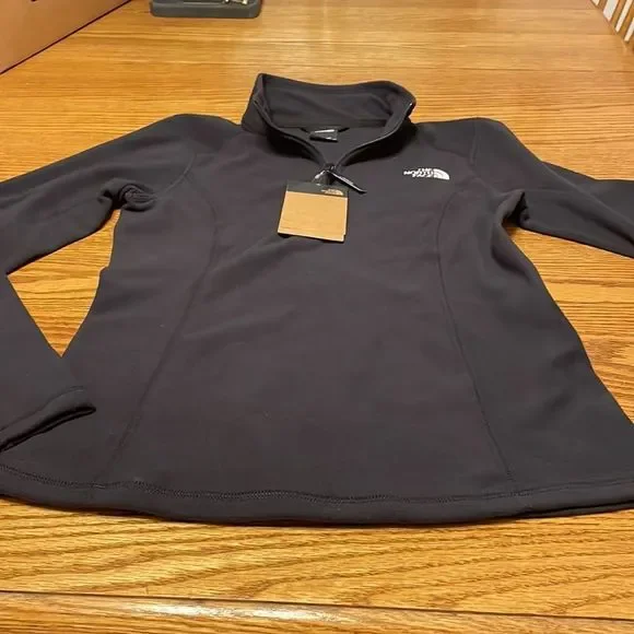 The north face 100wt glcr Qz women pullover 1/4 zip - Picture 4 of 12